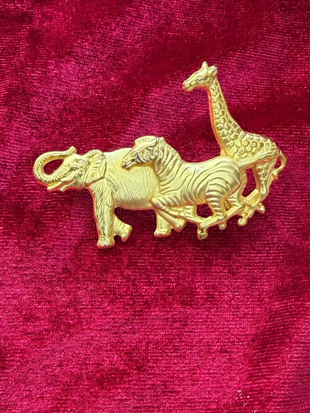 Vintage Premier Designs Animal Safari Brooch